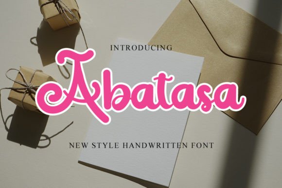 Abatasa Font: The Elegant Script for Modern Branding