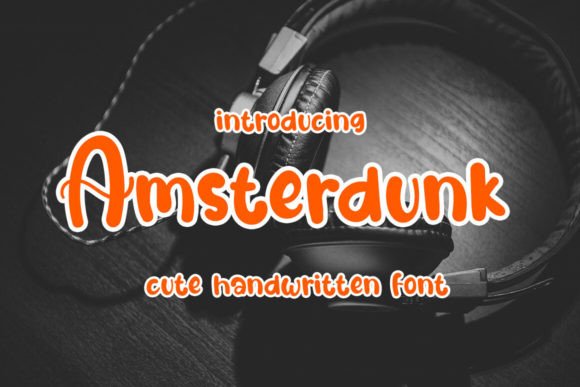 Amsterdunk: A Splendid Script Typeface for Elegant Branding