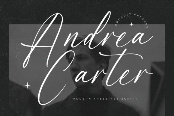 Andrea Carter Font: Elegant Script for Branding
