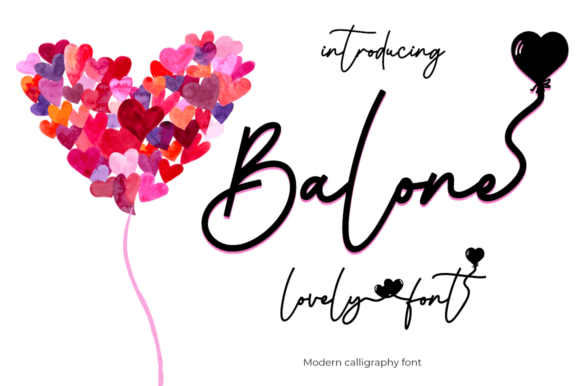 Balone: The Stylish Handwritten Font for Chic Branding