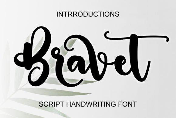 Bravet: A Festive Script Handwritten Font for Editorial Magic