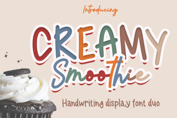 Creamy Smoothie: The Script Handwritten Font for Bold Branding