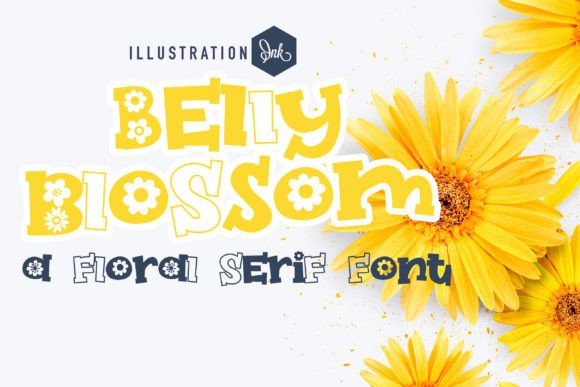 Designing with Bellyblossom: A Floral Script Font for Editors