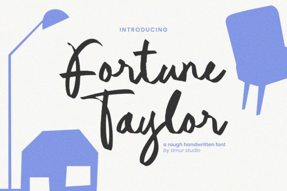 Elevate Editorial Design with Fortune Taylor Script Font