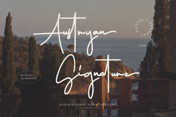 Elevate Your Brand with Austryan Signature Typeface