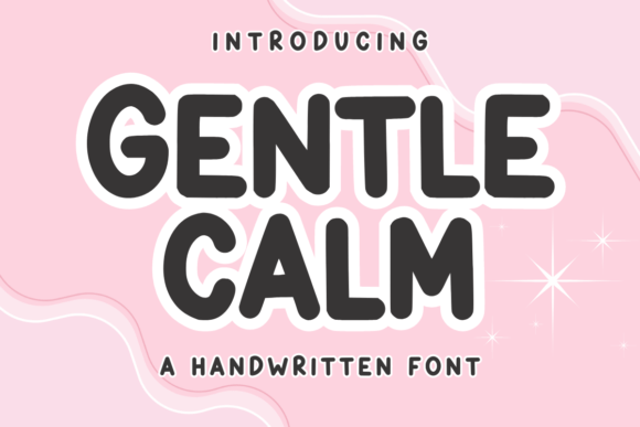 Gentle Calm: A Sweet Handwritten Font for Editorial Design