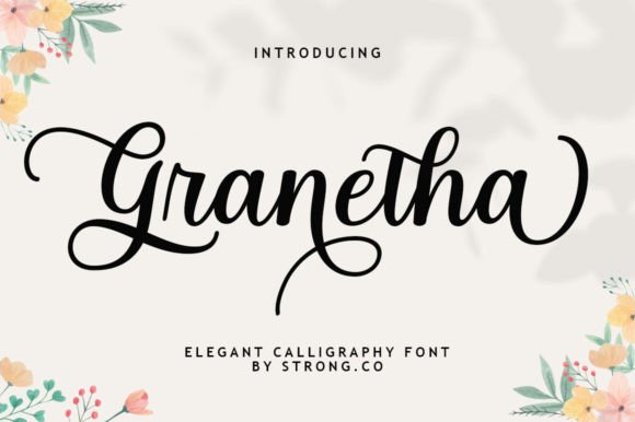 Granetha: The Handwritten Font for Warm Branding