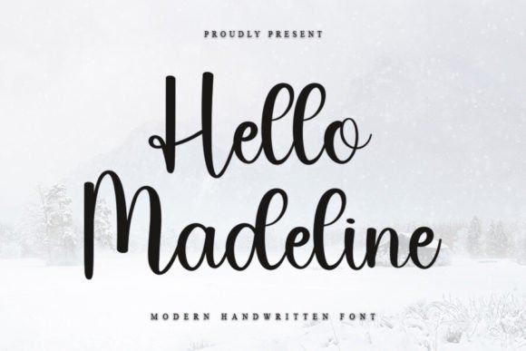 Hello Madeline: The Elegant Script Font for Small Business Branding