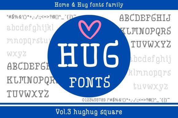 Hughug Square Font Review: A Bold Script for Modern Design