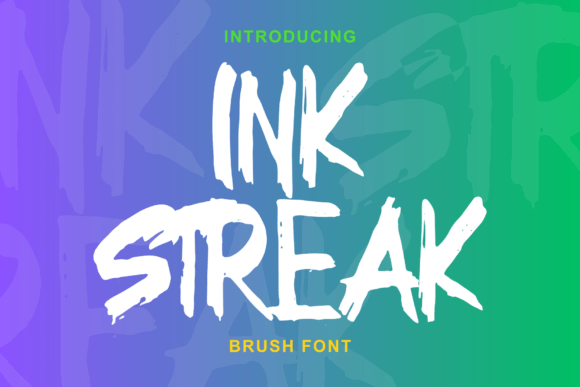 Ink Streak: The Script Font for Scroll-Stopping Designs