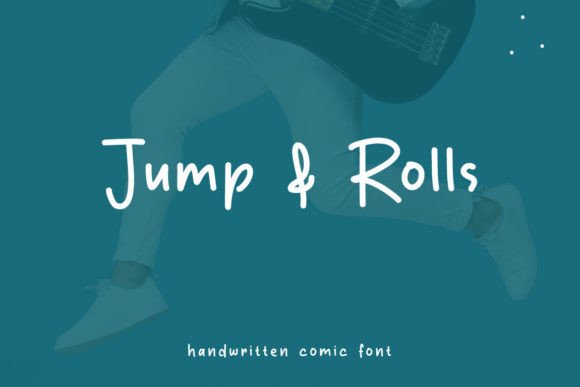 Jump Rolls: A Playful Script Handwritten Font for Branding