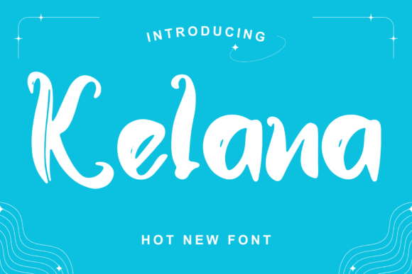 Kelana: A Handwritten Typeface for Elegant Editorial Design
