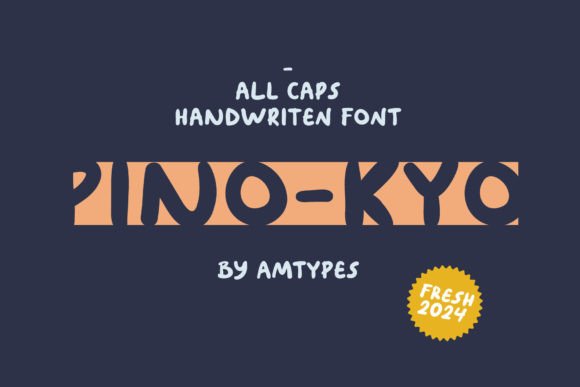 Pinokyo: A Playful Handwriting Font for Warm Editorial Design
