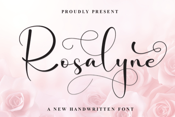 Rosalyne: A Charming Script Handwritten Font for Makers