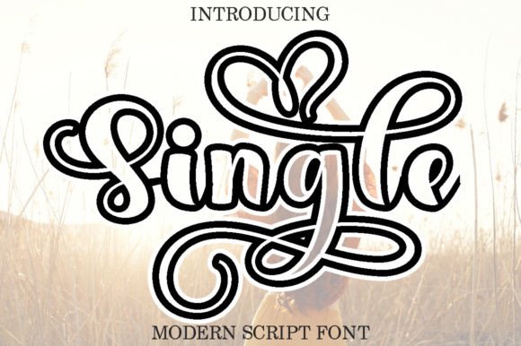 Single Outline: A Versatile Script Handwritten Font for Editorial Design
