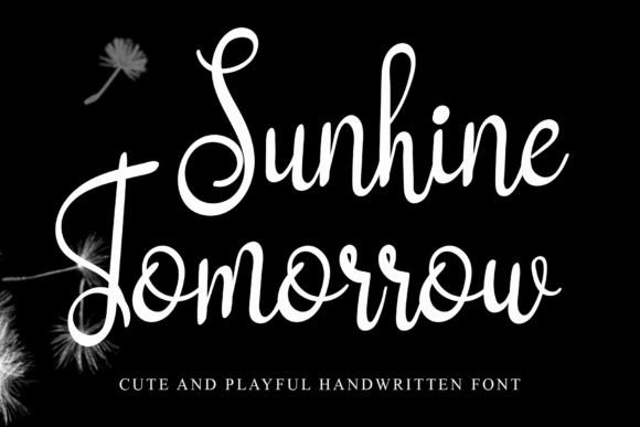 Sunhine Tomorrow Font for Elegant Handmade Brands