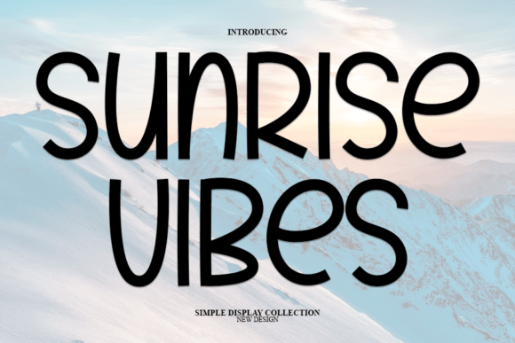 Sunrise Vibes: A Modern Script Handwritten Font for Editorial Design