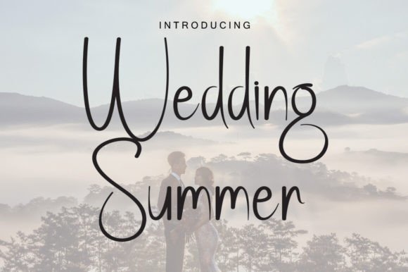 Wedding Summer Font for Elegant Web Design