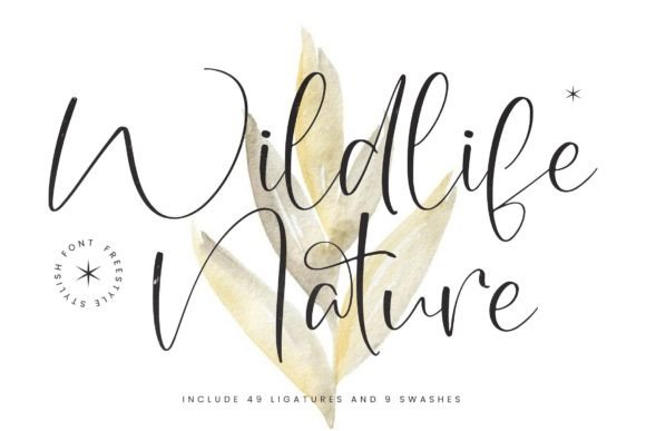 Wildlife Nature: The Elegant Script Font for Branding